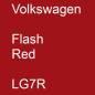 Preview: Volkswagen, Flash Red, LG7R.